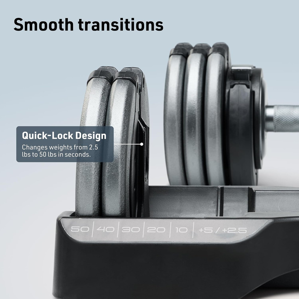 Nordictrack Select-A-Weight Adjustable Dumbbells