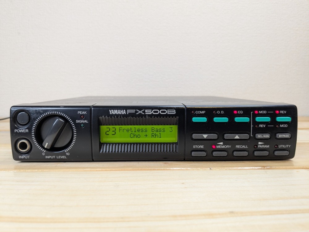 YAMAHA FX500B + MFC06 Complete Set | 2Adapters, MIDI Cable,Case, Manual | Tested