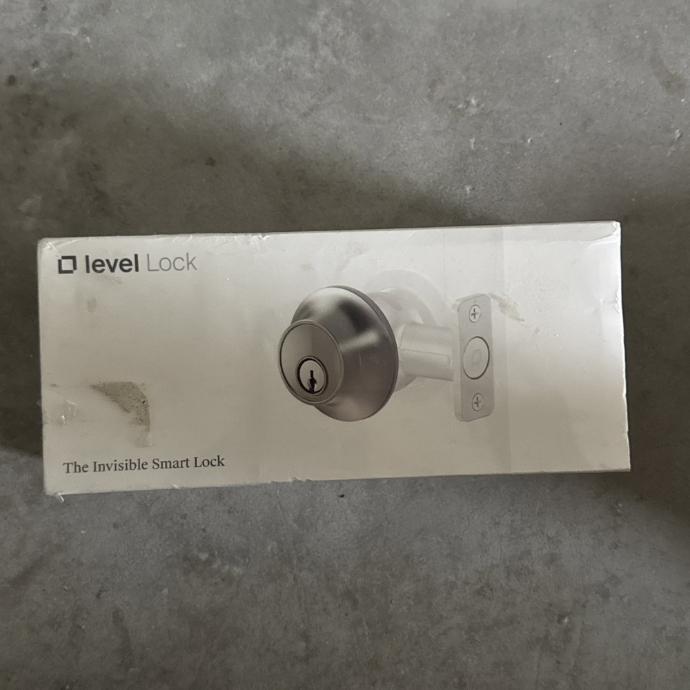 Level Lock - The Invisible Smart Lock - Black Matte