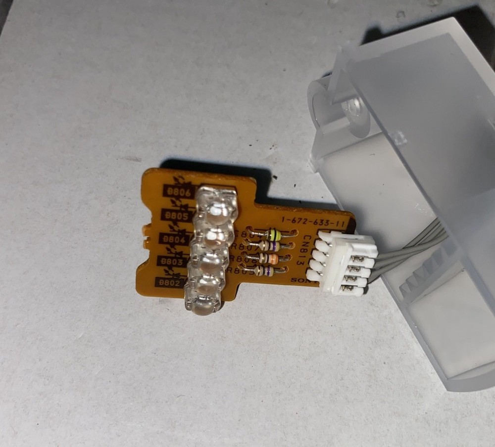 Sony CDP-CX355 300 CD Changer Replacement Part Carousel Sensor Board