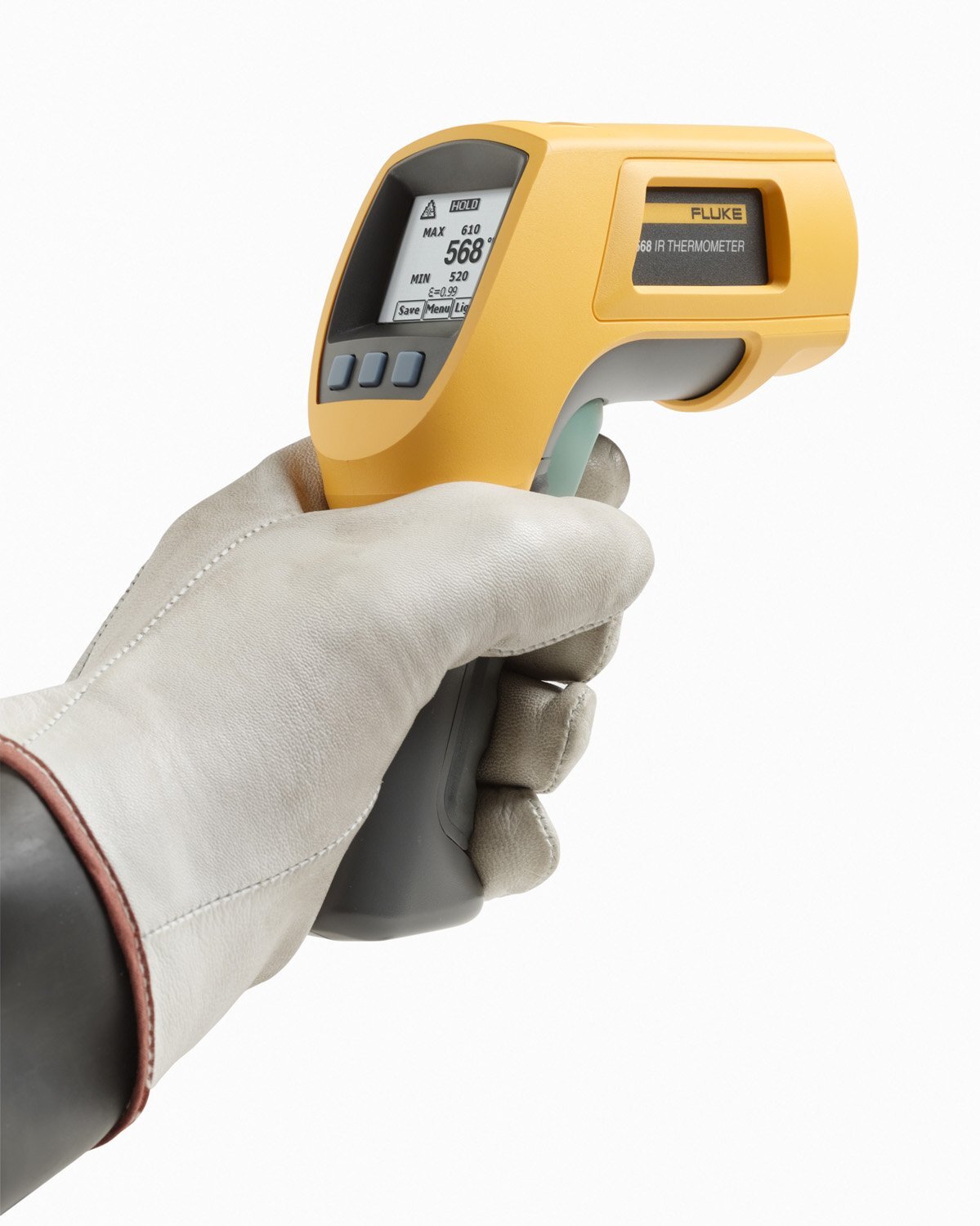 Fluke 568 Infrared Thermometer, -40 to 1472 Degrees F, Single Dot Laser Sighting