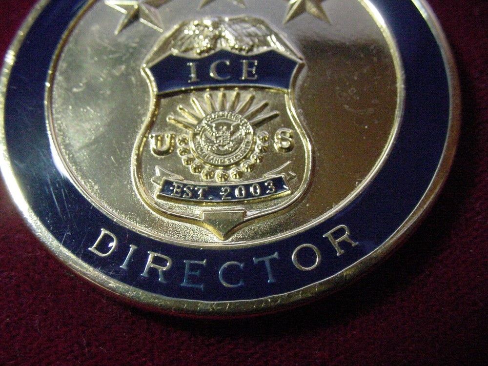 DIRECTOR JOHN MORTON challenge coin - ICE