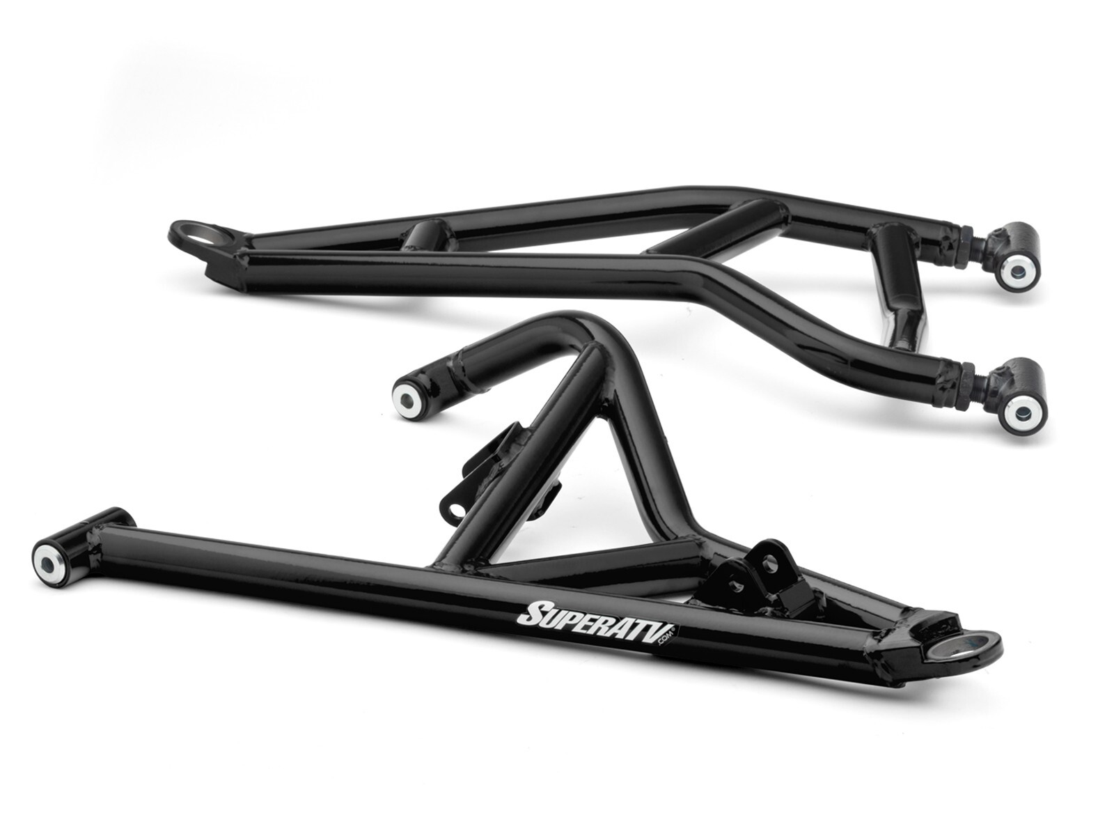 SuperATV High Clearance Forward Offset A Arms for Polaris RZR XP 1000 - BLACK