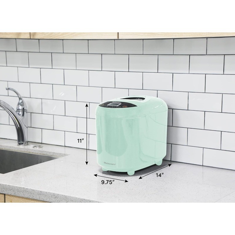 Gourmet EBM8103M Programmable Bread Maker Machine 3 Loaf Sizes,19 Menu Functions