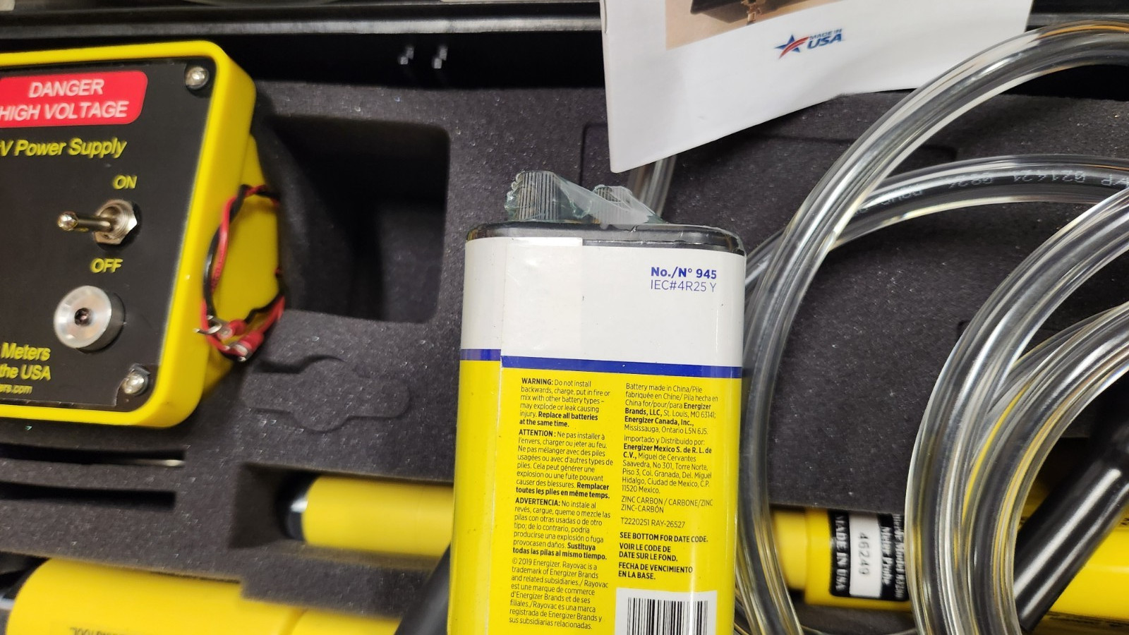 Bierer 83280 0-35kV Analog Voltage Detector Phasing Tester Lineman NEW IN CASE