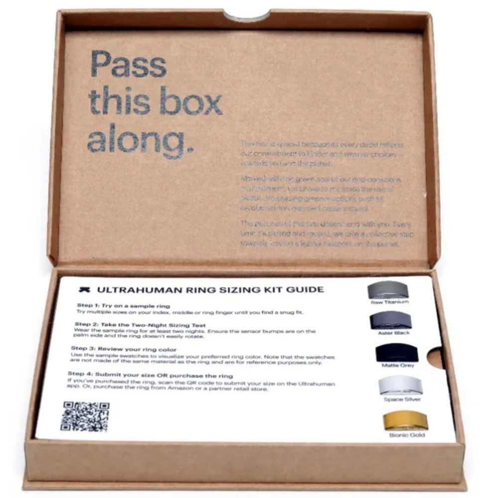 Ultrahuman Air Ring Sizing Kit (New/Sealed)