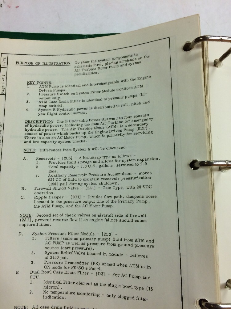 Saudia Airlines Original Lockheed L-1011 Systems