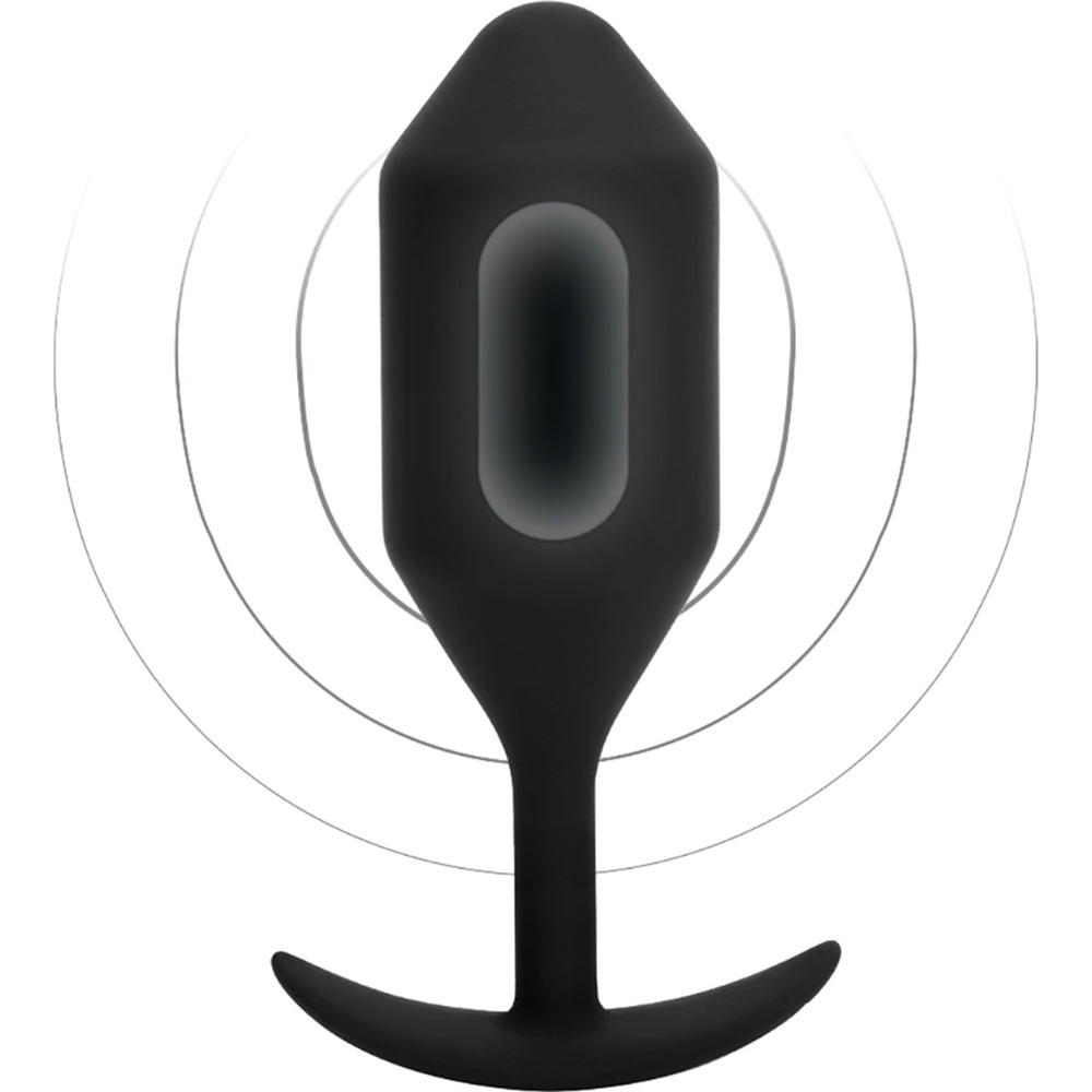 B Vibe Rechargeable Silicone Anal Probe Vibrating Powerful Extra Large Butt Plug