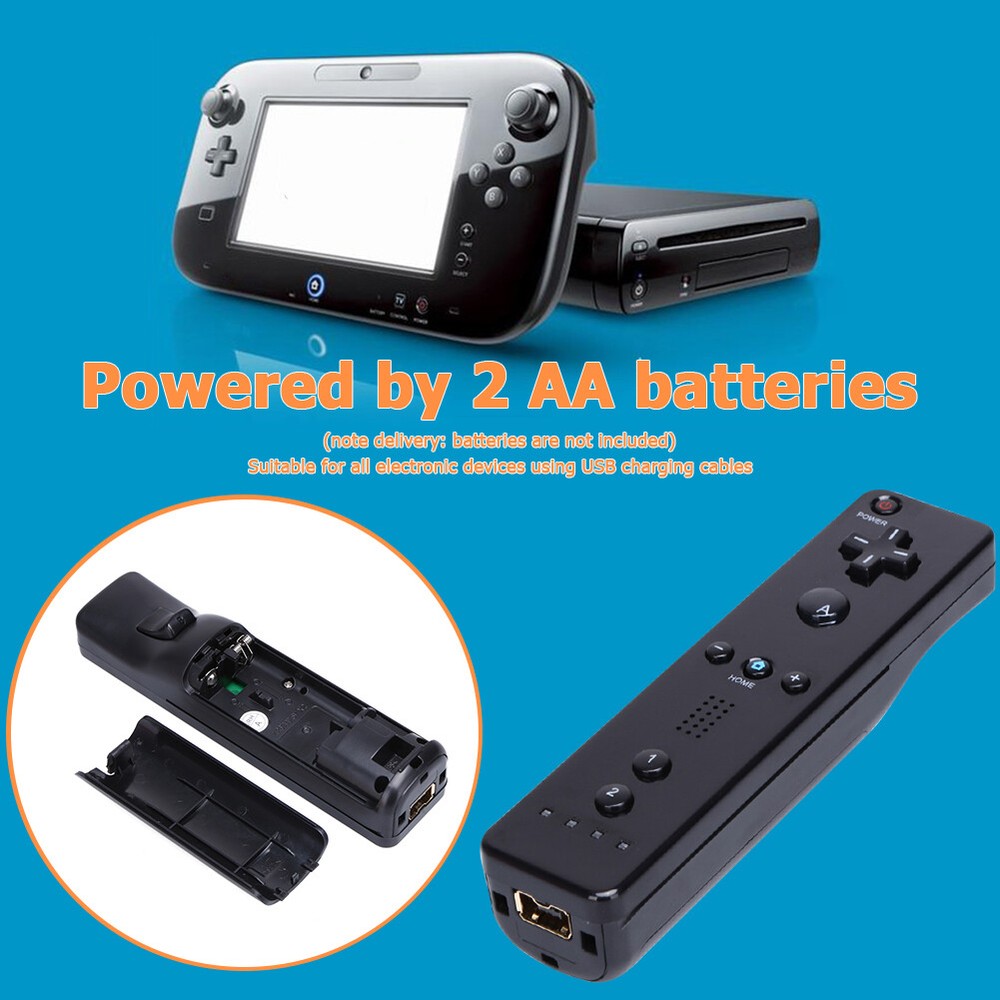Wireless Remote Controller Control for Nintendo Wii Wii U WiiU Games Attachments