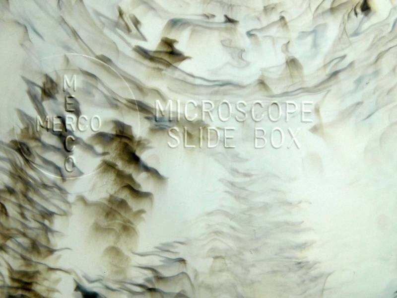 Unique Microscope Sample Slide Holder - 25 Slots, Numbered - with Cork Bottom