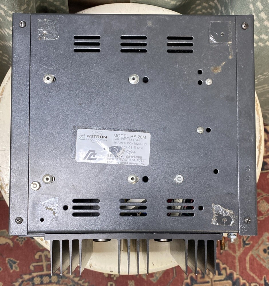 Astron Model RS-20M Power Supply