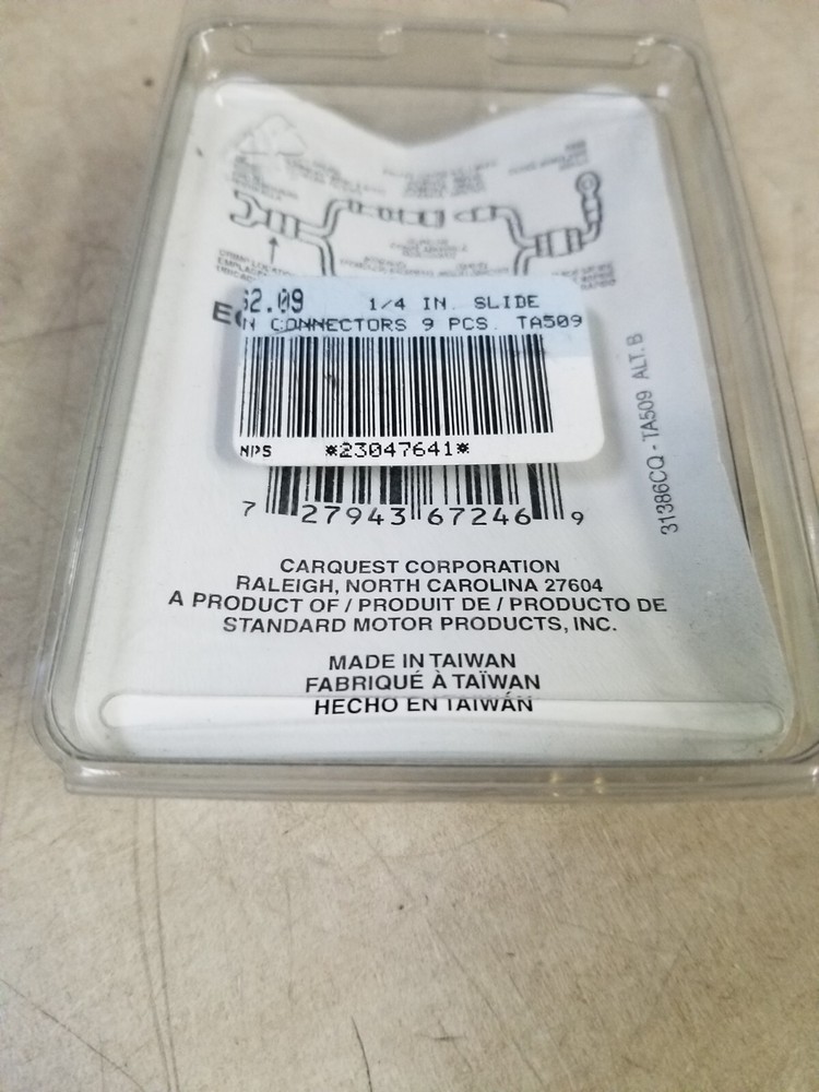 CarQuest TA509 1/4" Slide-On Connectors