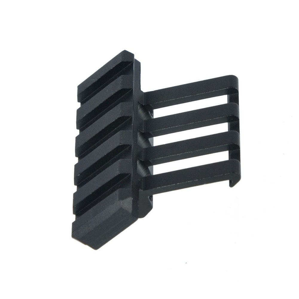 45 Degree Offset Picatinny Rail Mount for Backup Sights