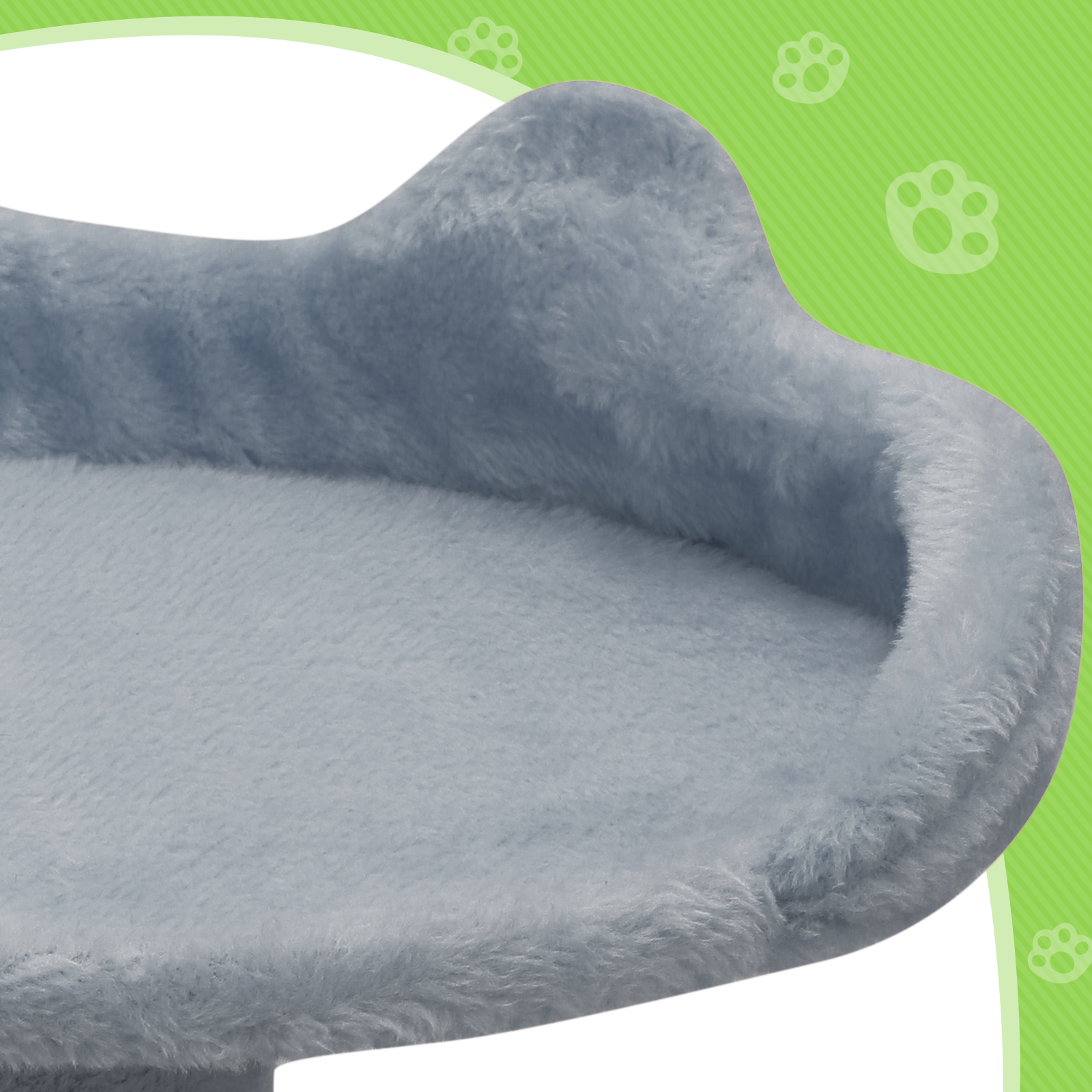 77"Cat Tree Cat Tower Large Kitten Playing House Condo Scratching Post for Rest