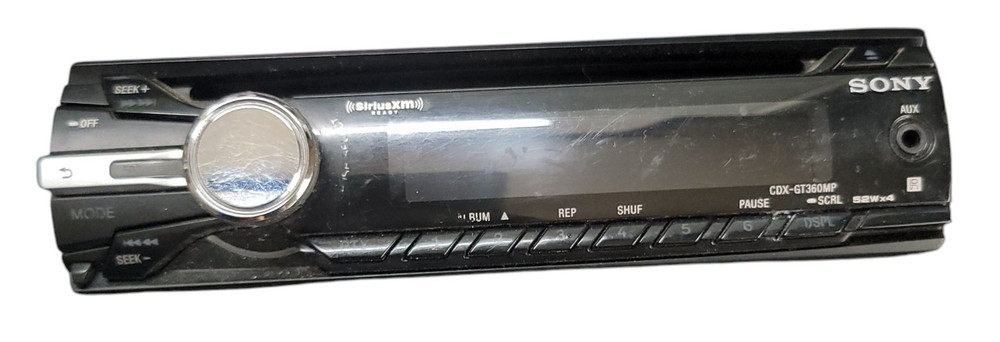 SONY CDX-GT360MP FACEPLATE ONLY