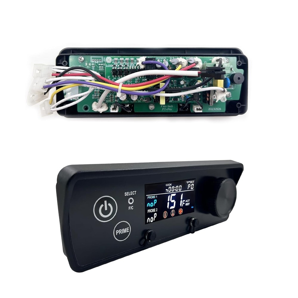 Rectangular PID Digital Controller (NO WiFi) Replacement for Pit Boss 440-1150
