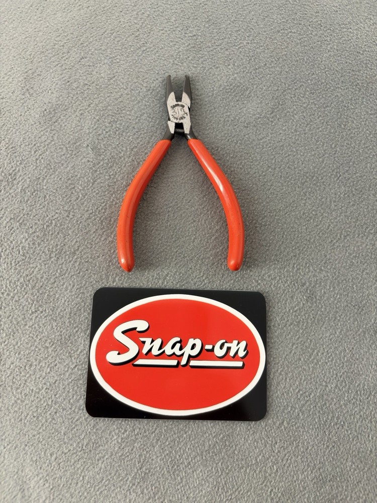 Snap On E705 End Cutting Pliers Electronics Precision Wire Cutters USA 🇺🇸 1967
