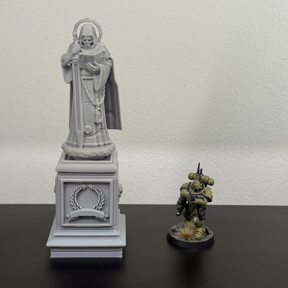 Mini Wargaming Tabletop 40k 3D Printed Terrain Scenery D&D - Statue