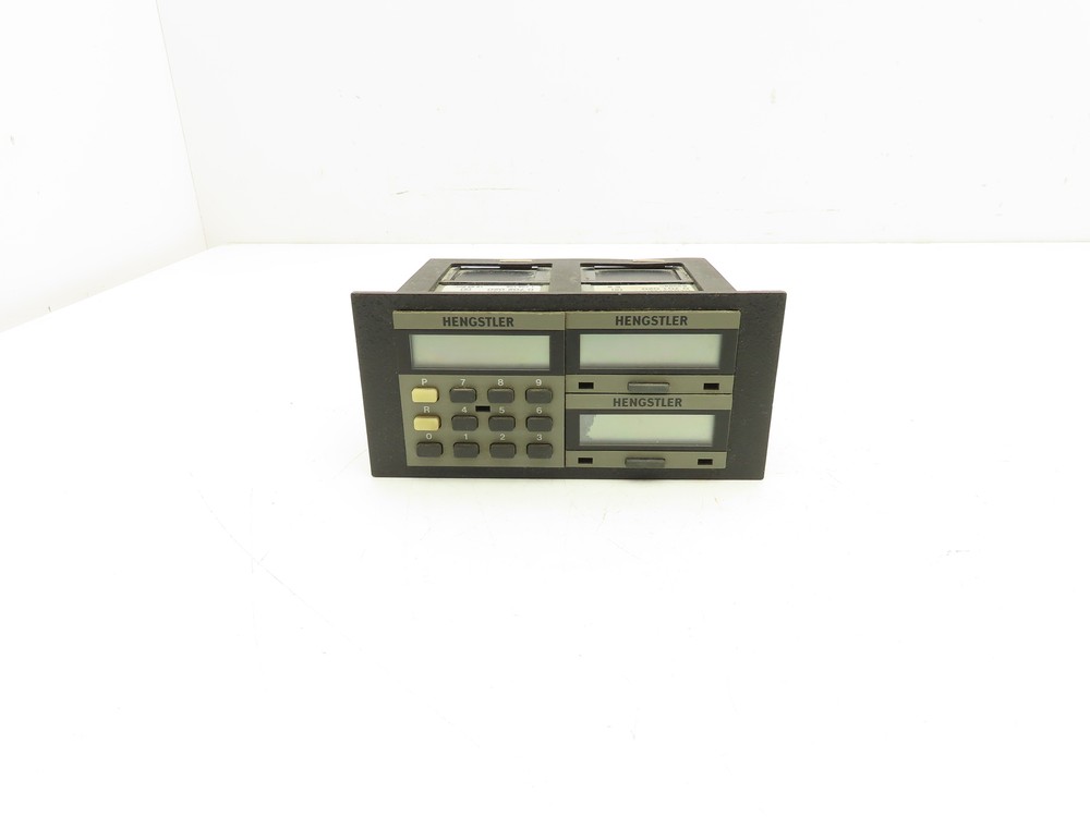 Hengstler 0702020 Counter Display with 2x Counters Display Defect See Pics