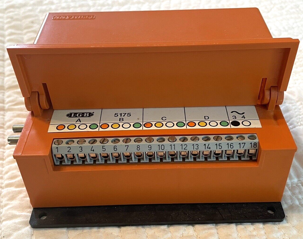 LGB 5175 MOMENTARY SWITCH CONTROL BOX with INSTRUCTIONS,