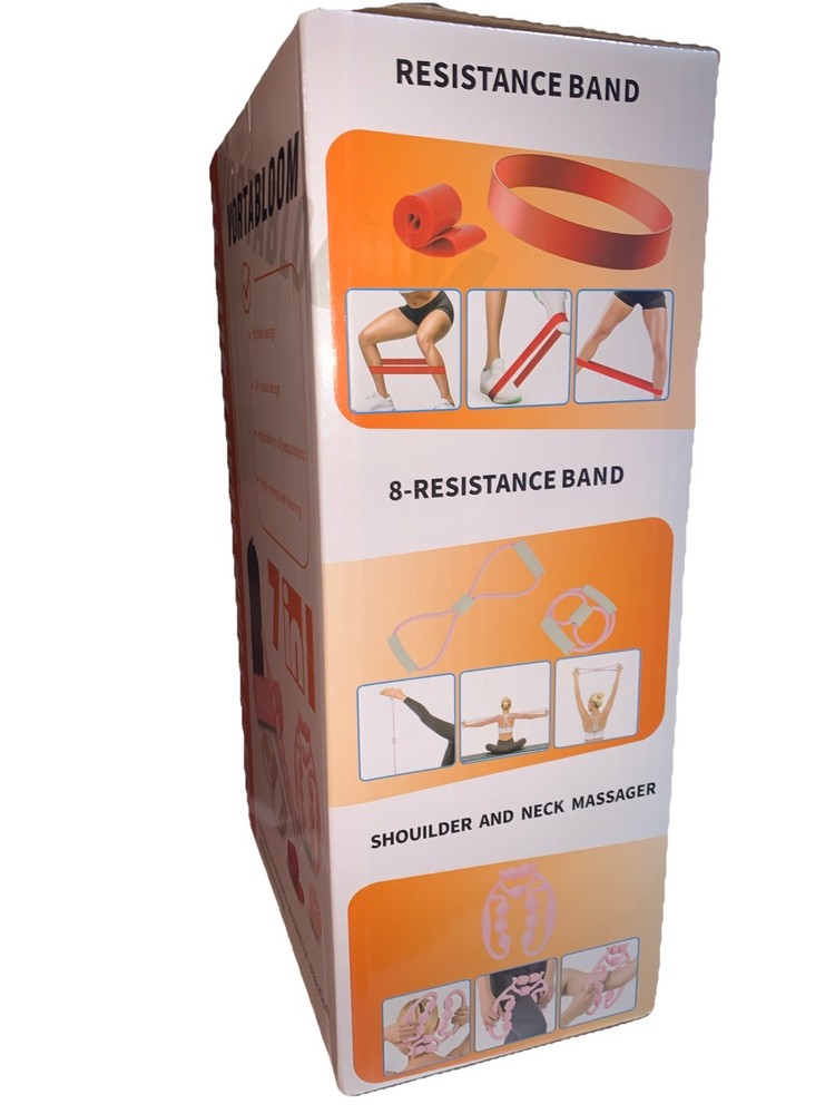 7 in 1 Foam Roller Set - Trigger Point Foam Back Roller, Muscle Roller Stick,