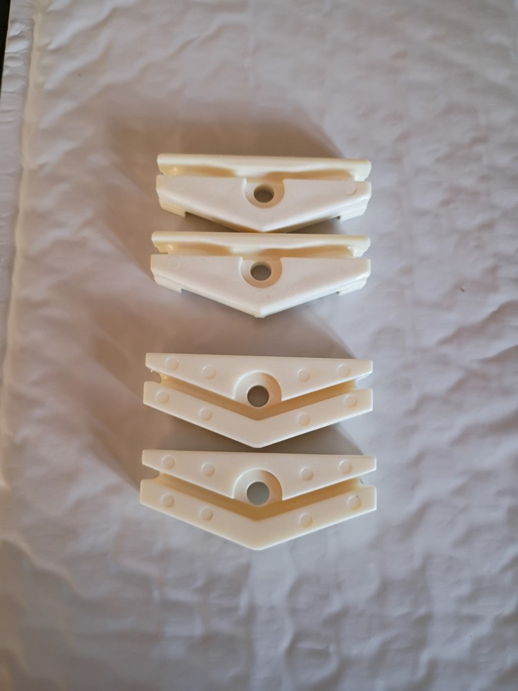 Oneida Eagle Bow Saddles White,2 PAIR Black Eagle H-Riser Aeroforce Strike NOS