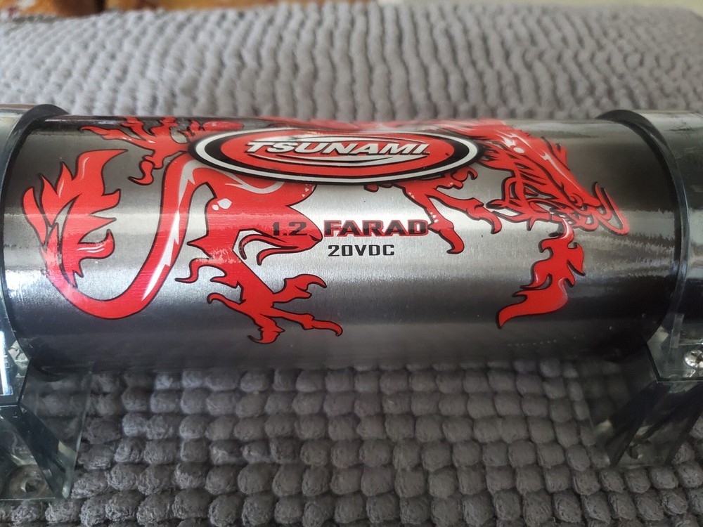 Tsunami 1.2 Farad capacitor