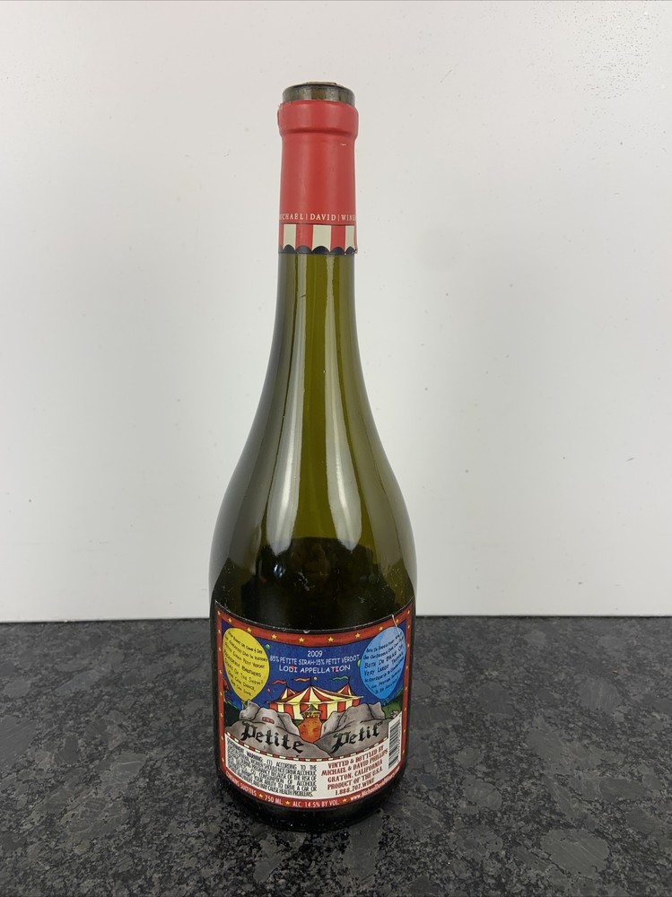 Petite Petit Elephants Empty Wine Bottle by Michael David Wine Co