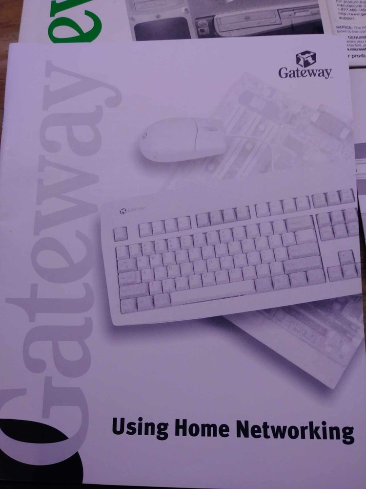 Gateway Computer User Guide EV 910 Using your PC System Restore LOT MAKE OFFER