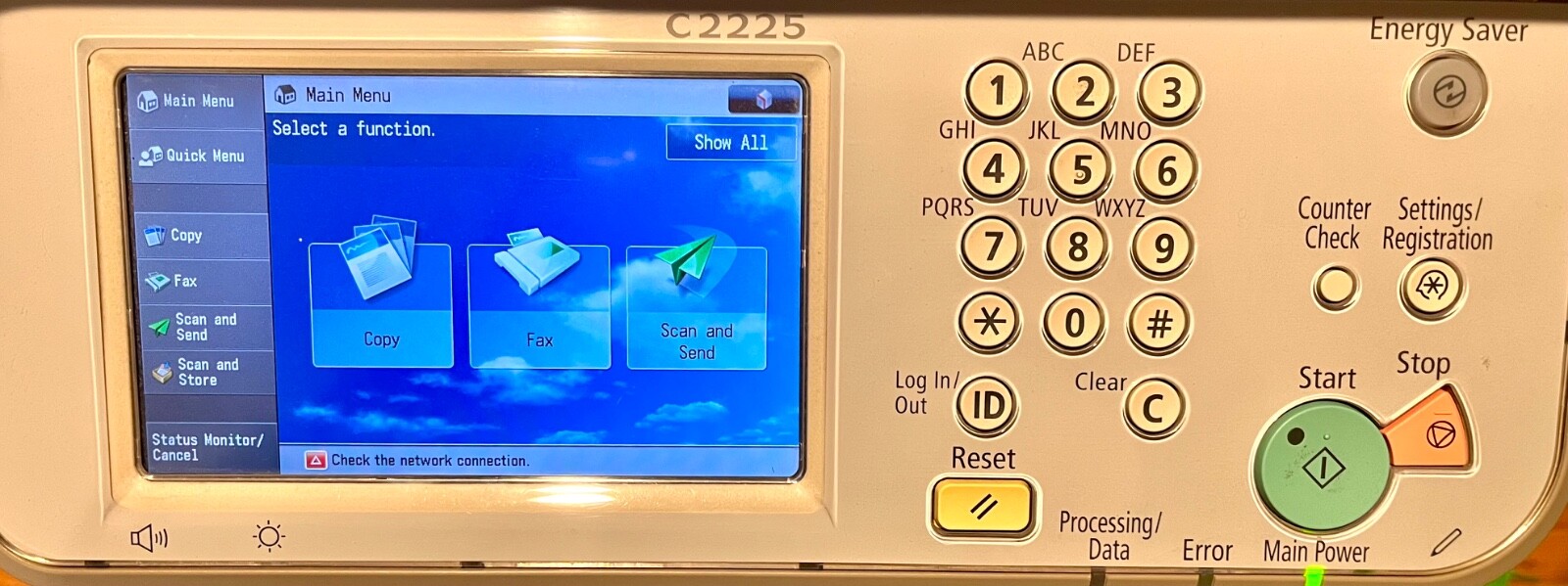 Canon Image Runner Advance C2225 Color Laser Multifunctional Printer