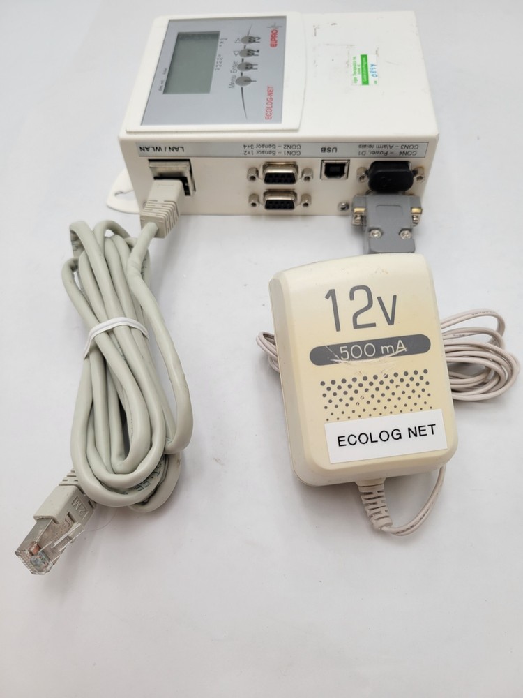 Ecolog-NET LP4 2701 4-Channel Temperature Data Logger 2 Digital Inputs 24VDC