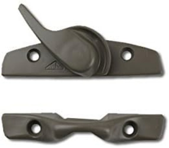 Flush Mount Sash Lock & Keeper for Andersen Windows – Stone Finish, Easy Install