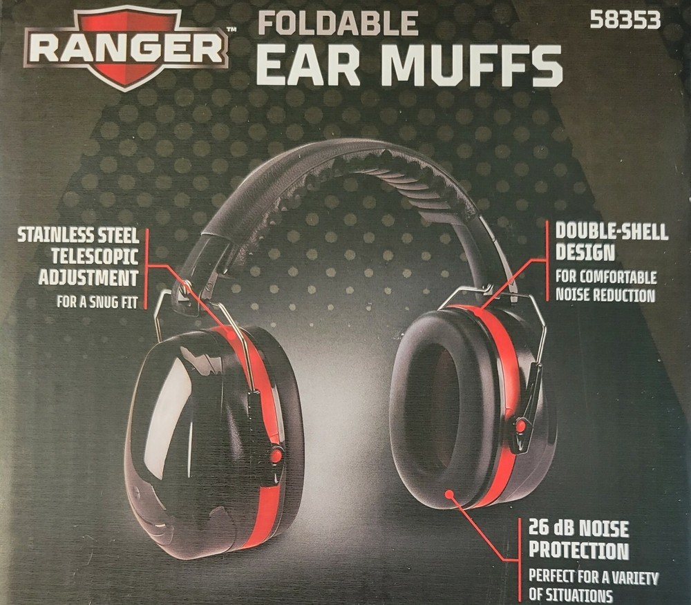 Ear Muff Hearing Safety Noise Protector Soundproofing Noise Shooting Work 26db