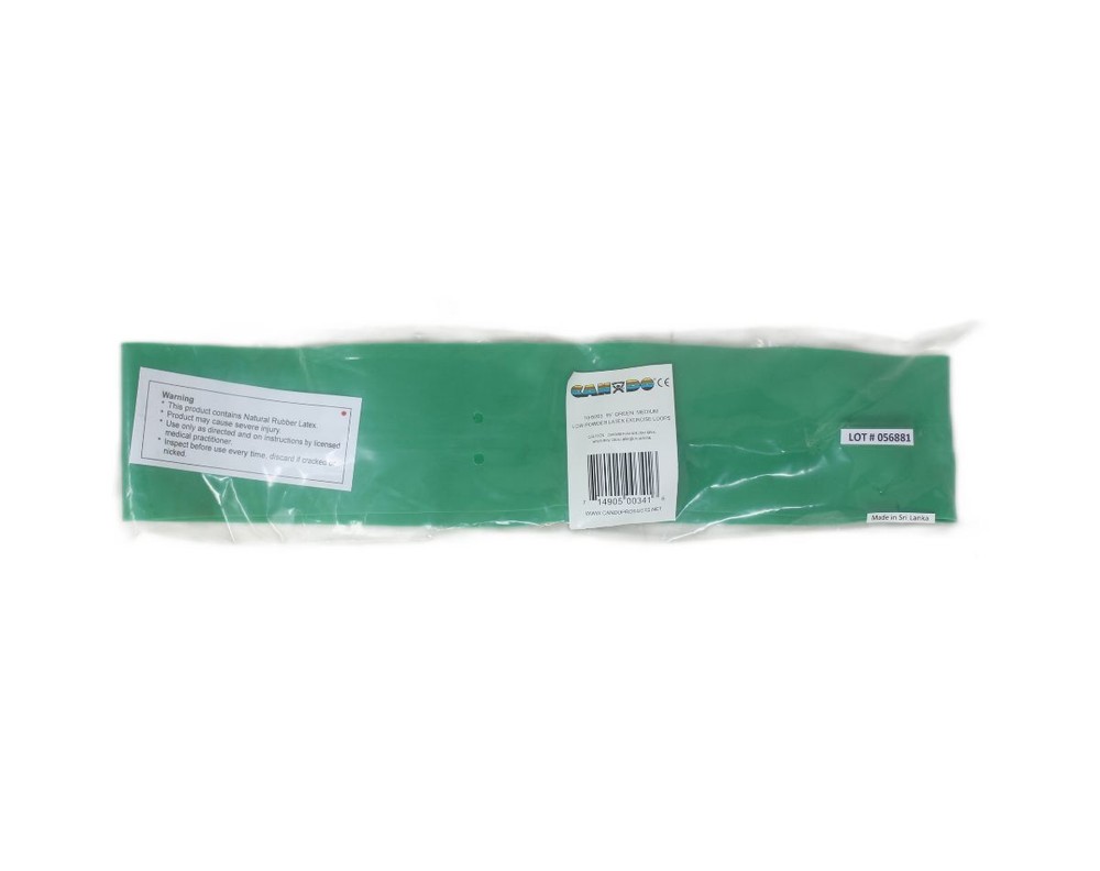CanDo 10-5263 Exercise Loop 15" Medium Green