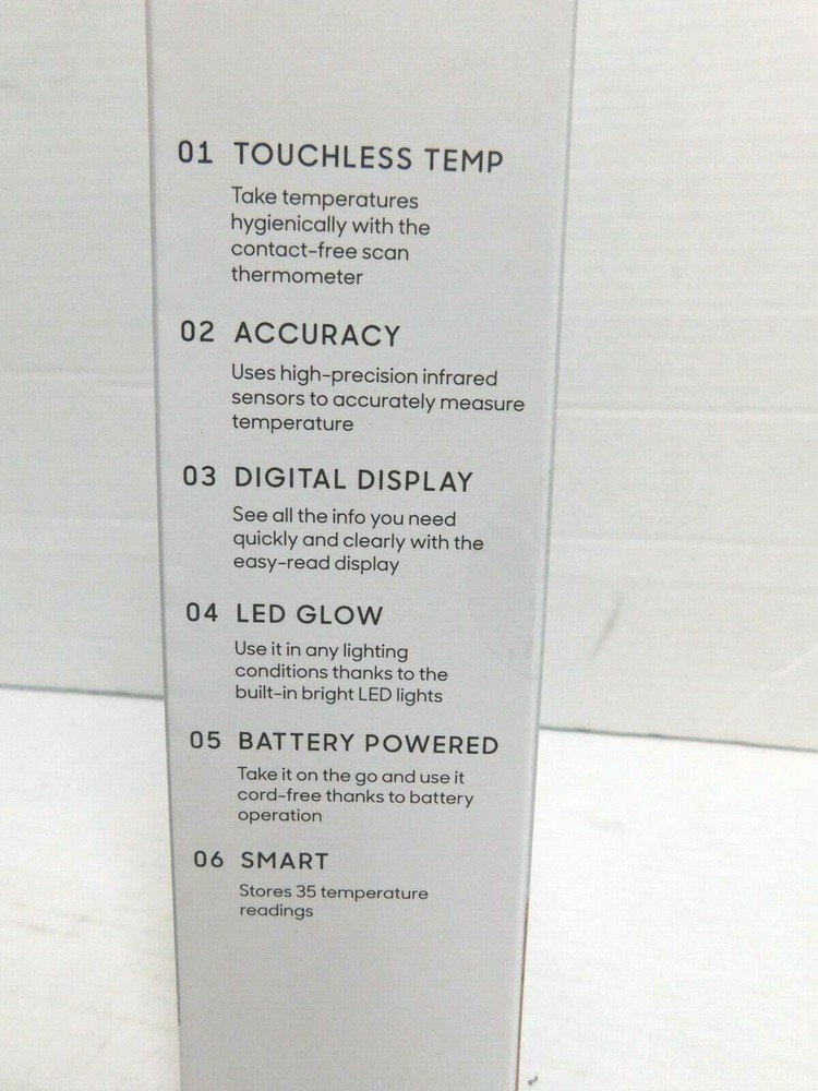 Sharper Image Touchless Thermometer