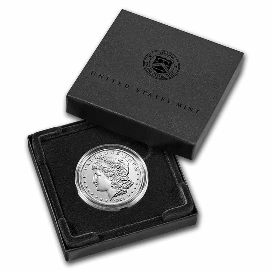 2021-S Silver Morgan Dollar (Box & COA)