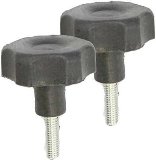 Two Pack of Modern Adjustment Knobs for Miter Stand - Easy Installation