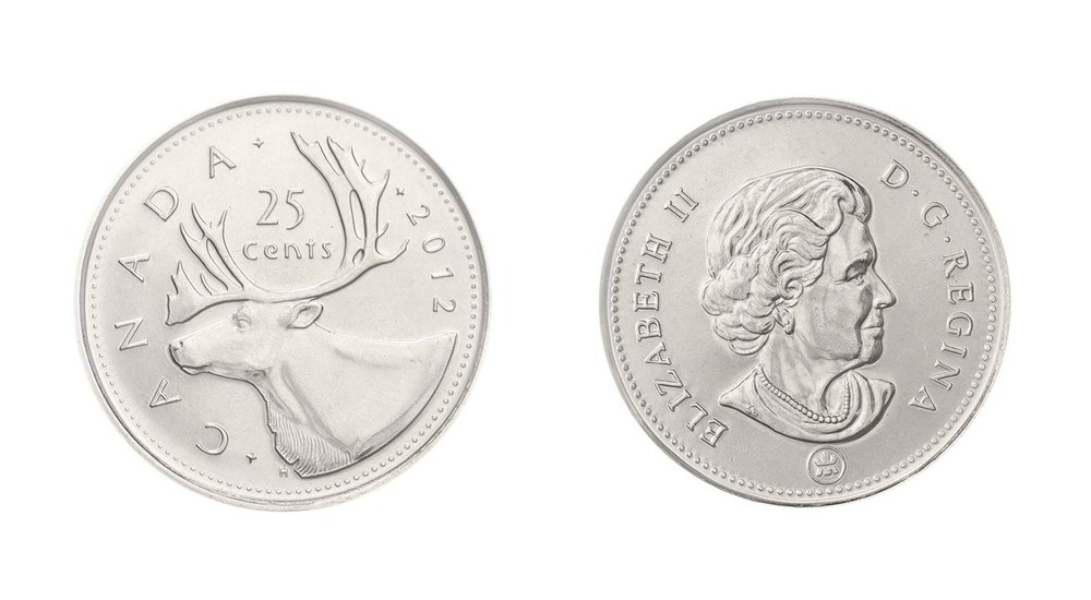 Canada 25 Cents, 2003-2022, KM #493, Mint