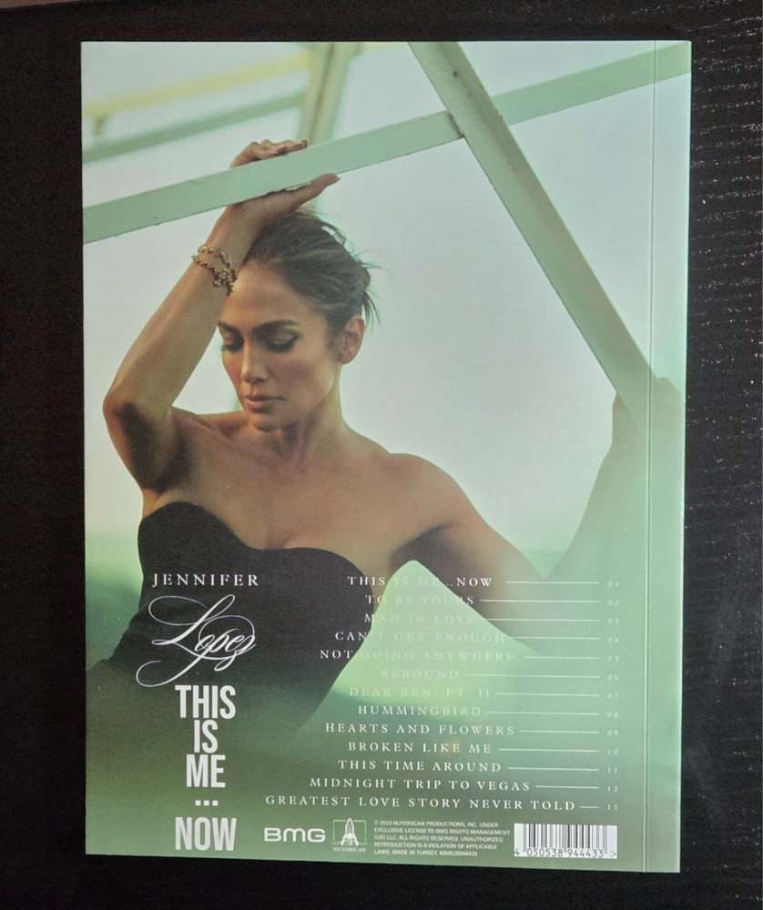Jennifer Lopez JLo SIGNED This Is Me Now Deluxe CD