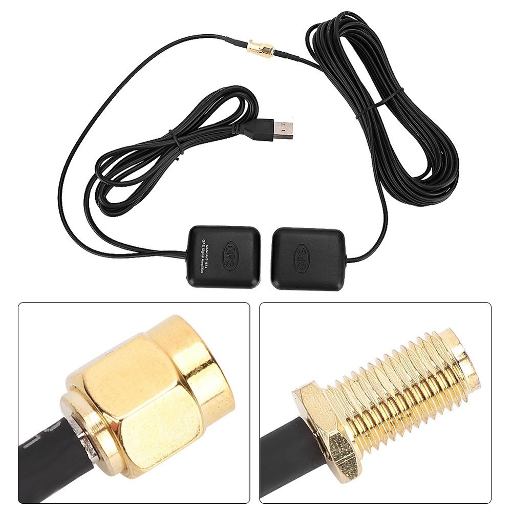 2-Pack High Efficiency GPS Signal Amplifier For Car Navigation Receiver UYNP