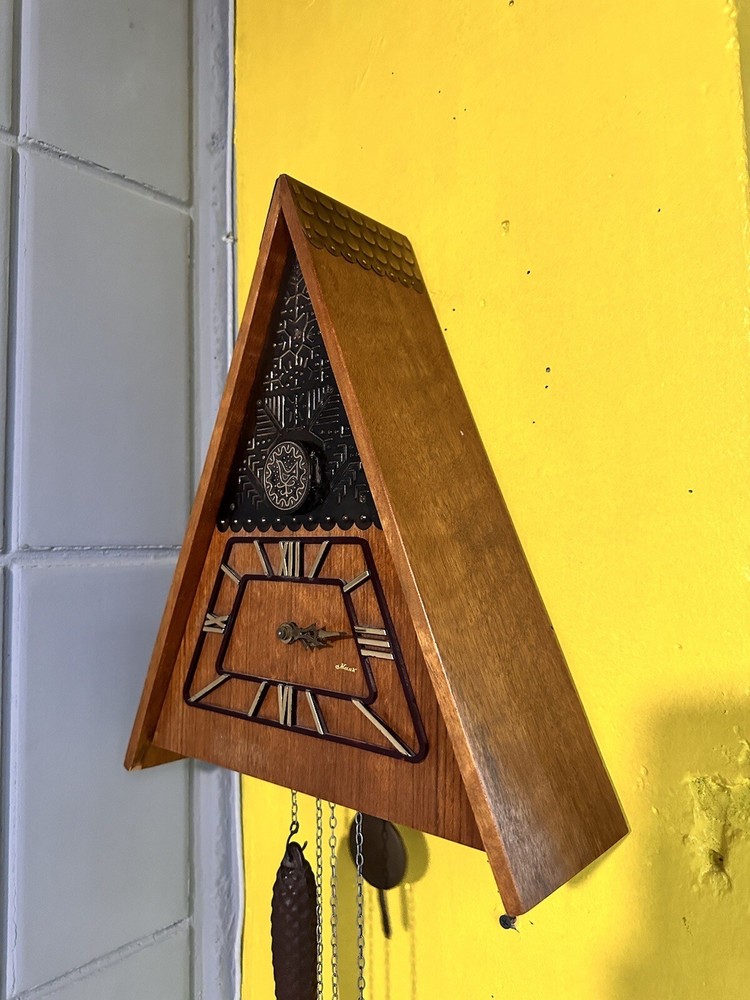 Soviet Vintage Cuckoo clock, USSR clock, Soviet working clock, Working cuckoo