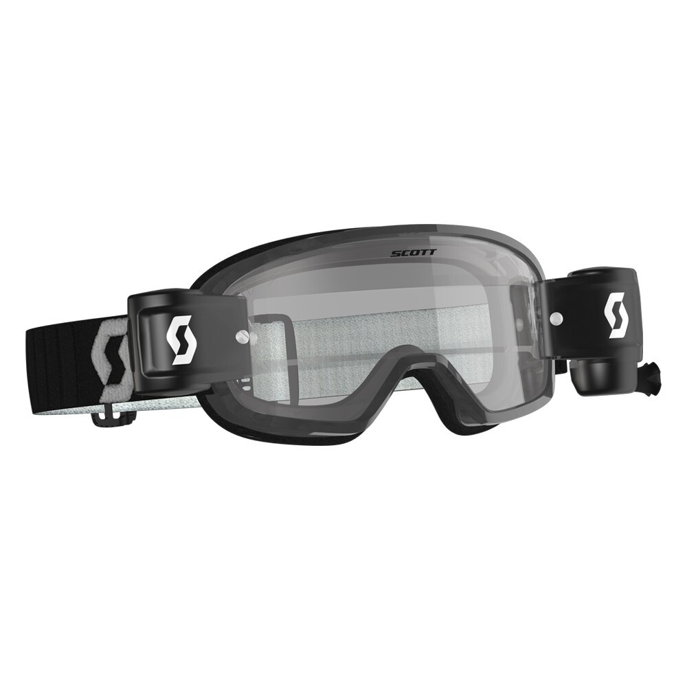 Scott USA 272837-1001113 Youth Buzz MX Pro WFS Goggles Black with Clear Lens