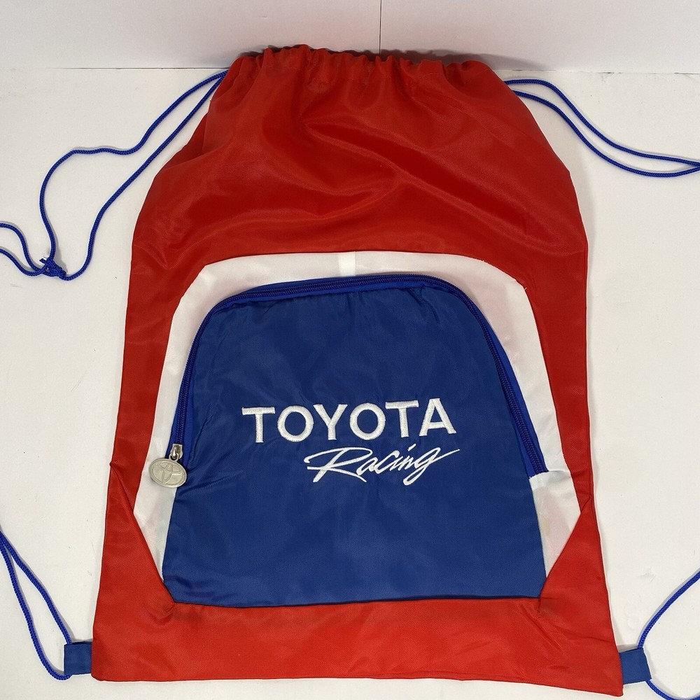 Toyota Racing Drawstring Backpack / Tote Bag