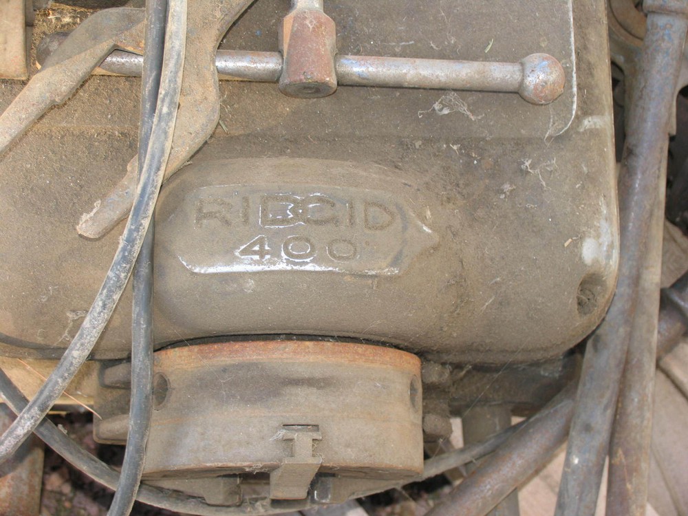 Ridgid 400 Pipe Threader Threading Machine