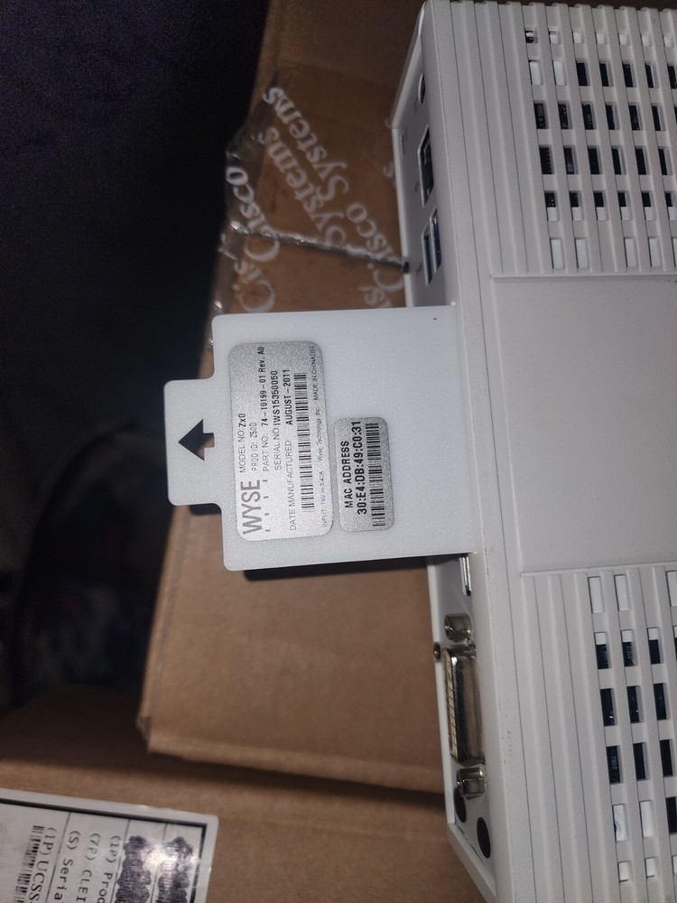 Cisco CVXC-6215-K9 Virtualization Experience Client NEW OPEN BOX