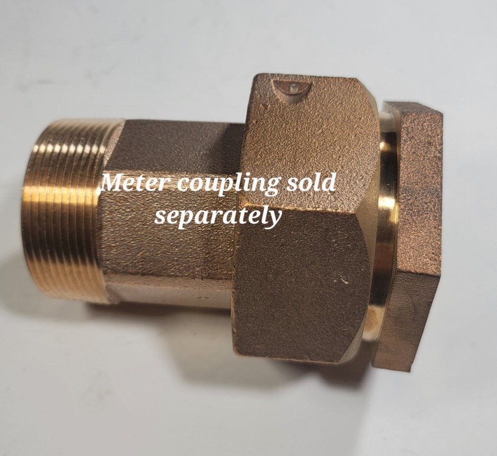 2" Water Meter Coupling Bushing Only for 2" Female Thread Meter.