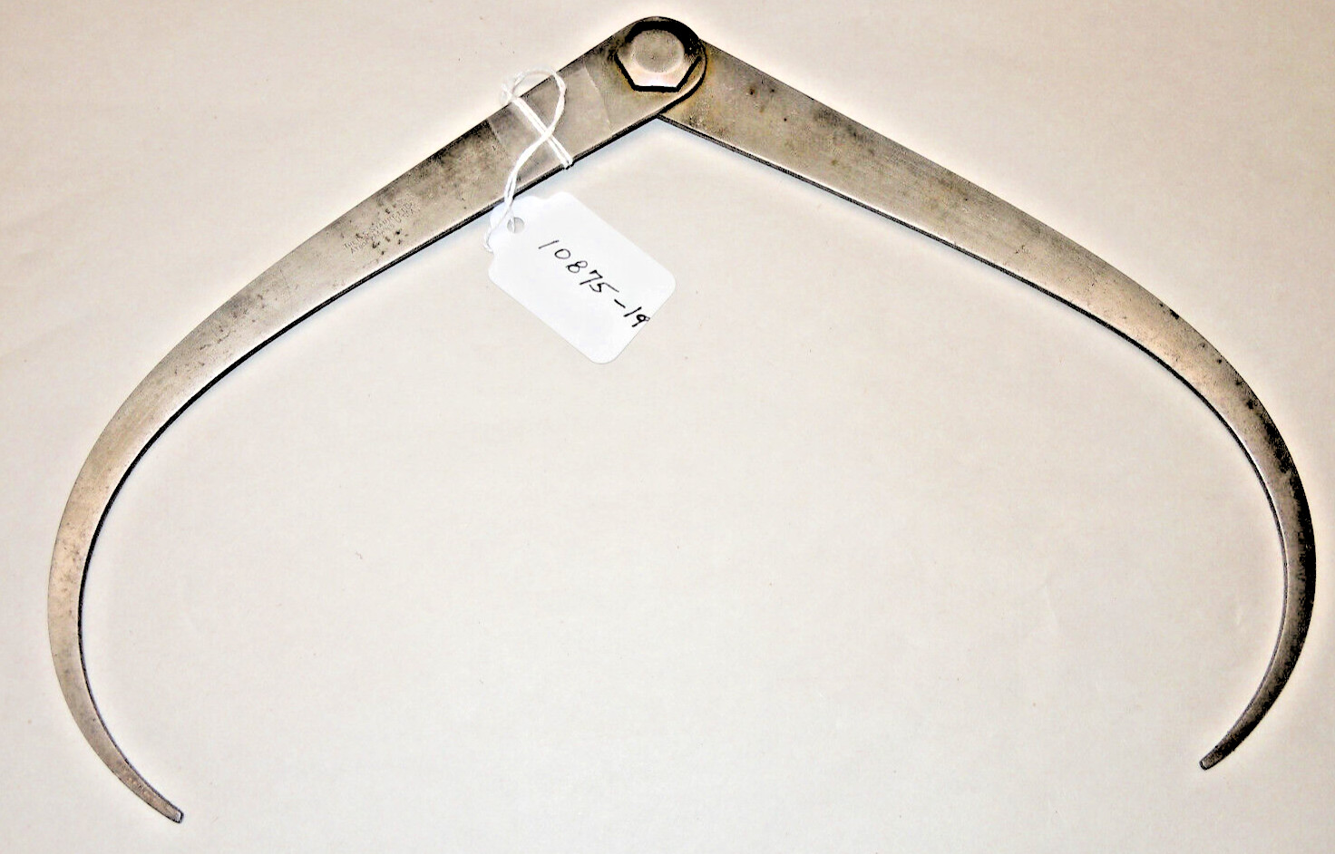 Calipers, STARRETT Vintage Machinist / Woodworker 8" Outside Calipers, USA