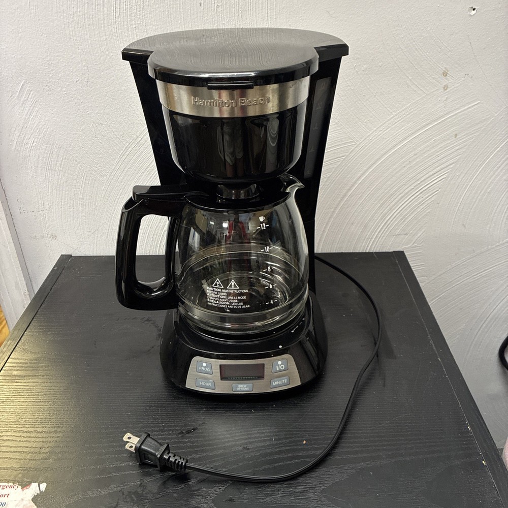 Hamilton Beach Programmable Coffee Maker 12 Cup 49632*