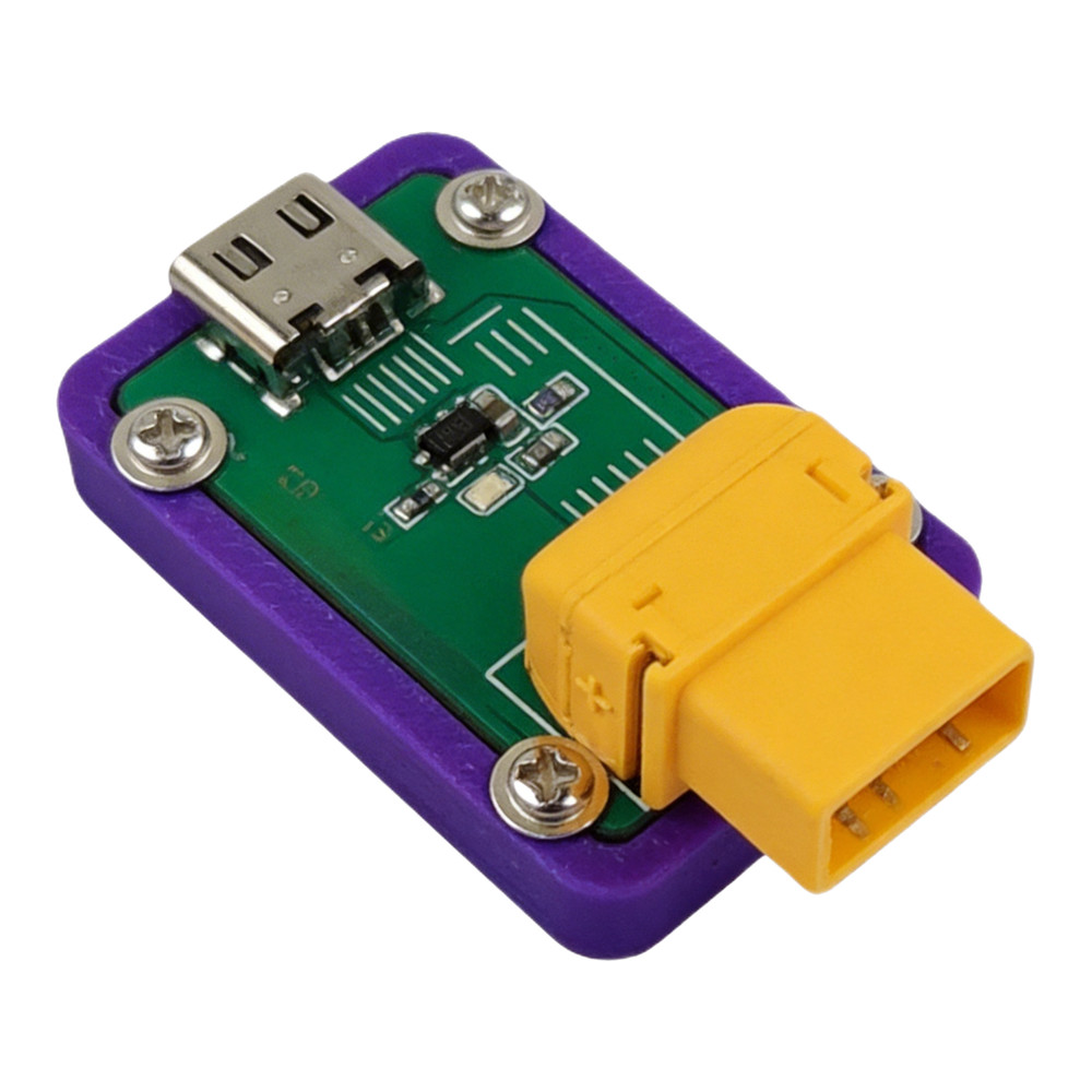 For XT60 PD Adapter Module 20V Output Charging Supply for RC Lithium Batteries