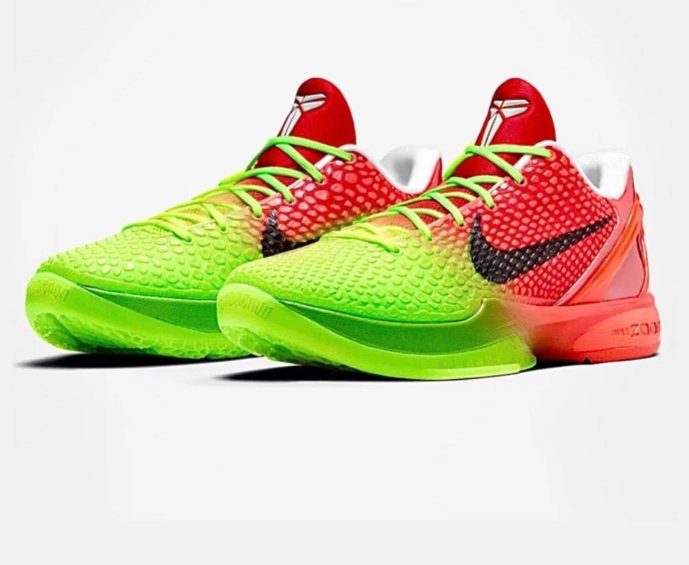 MEN Kobe 6 Protro Split Grinch - All Size US 7-11.5